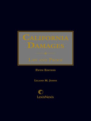 cover image of California Damages